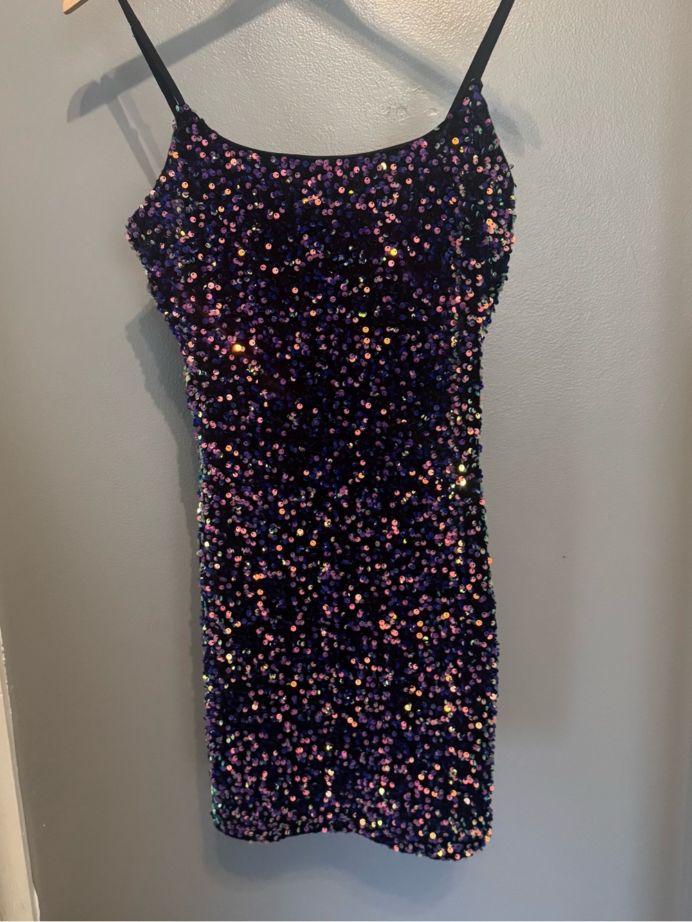Bp by Nordstrom Night Out Multicolor sequin Dress